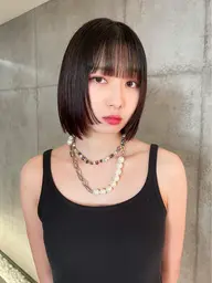 前髪＋ケア縮毛矯正