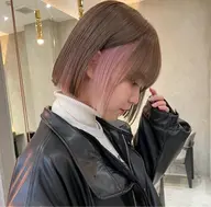 カット＋インナーカラー２回ブリーチ＋カラー＋トリートメント