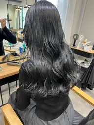 《🧡リピーター様限定🧡》ワンカラー ブリーチなし前頭カラー ⭐︎うる艶カラー 暖色◎