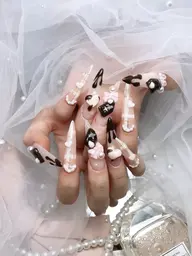 🤍チップ10本長さ出し🤍デザインコース【オフ有】