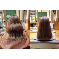 《3•4月限定⛄️》ノンダメージ艶カラー＋AujuaTR¥14,050→¥10,000