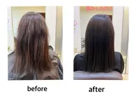 カット&髪質改善ストレート&トリートメント