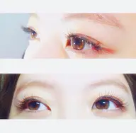 《フラットラッシュカラーエクステ120本つけ放題。全30色》