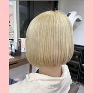 🤍憧れハイトーンに🤍ダブルカラー【ケアブリーチ+オンカラー】+艶トリートメント