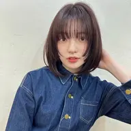 【ボブカット】キューティクル補習トリートメント付き¥0 (ご予約時に現在のお写真と仕上がりイメージのお写真送っていただき