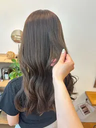 ワンカラー➕Aujua4stepトリートメント🌻