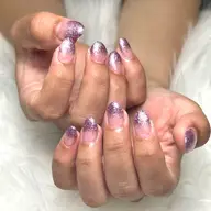 ラメグラデーション🌸【オフ・ケア込み】¥0