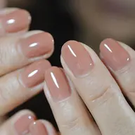 深爪育成しながらネイルを楽しむワンカラー