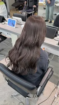 【今だけ限定価格✨】🫐透明感カラー＋2stepトリートメント🥣