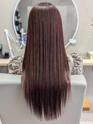 【髪質改善】透明感ダブルカラー（全頭ブリーチ＋onカラー）＋ihairトリートメント