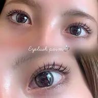 まつ毛パーマorパリジェンヌ🛁🩷(上のみ、エクステオフなし)