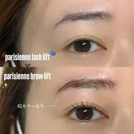パリジェンヌラッシュリフト ×眉シートwax⭐️ ¥6,600円 (アイブロウリフトの方は+2,700円)