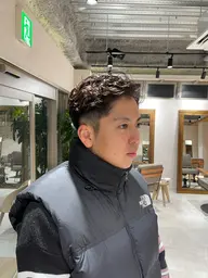 💎ナチュラルに決めたい方に💎メンズカット+パーマ