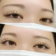 《圧倒的モチLEDマツエク》フラットラッシュ140本