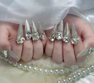 🉐VIP.3🉐チップ長さだし💅🌸【110分アートやり放題🎨,ストーンつけ放題✨】🌸