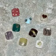 【フット】選べる親指アート🍀