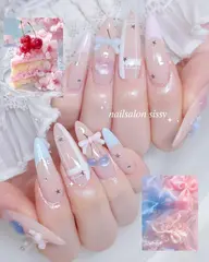 【4月♥️minino限定クーポン】オフありチップ長さだし 10本アートし放題