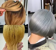 カット+ケアブリーチダブルカラー+トリートメント