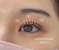 🤍パリエク×フラットラッシュ80本(アイシャンプー・コーティング・オフ込)