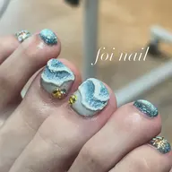 オフ無料✨フットバス付き角質ケア&フットボリュームアートやり放題！！