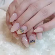 ２本ストーン・パーツ付け放題コース(オフ込) 新規¥6400 再来¥6600