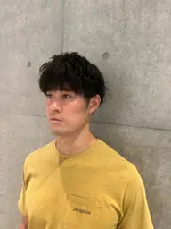 【人気No.2】メンズカットパーマ🌀炭酸シャンプー眉カット付き