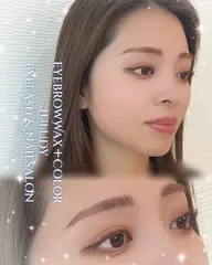眉毛WAX＋カラー