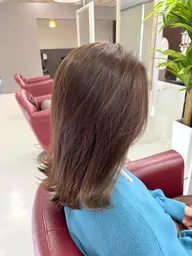 カット&透明感カラー&トリートメント