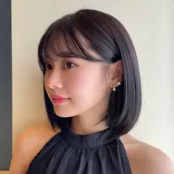 艶カラー＋選べるトリートメント+コテ巻き無料🌿ダメージレスなケアカラー◎髪質改善も✨