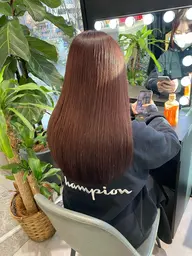 【カットカラー】透明感カラー＋3stepTR＋カット　12500円