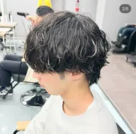 🌀カットパーマメニュー🌀ベースカット✖️波巻きシャドウパーマ🔥練習モデル募集中🧑‍🦱