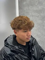 『🔥メンズ限定🔥』カット＋ワンカラー＋パーマ