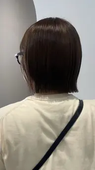 🏷️ワンカラー ＋超音波トリートメント（ホームケア付き）