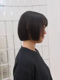 🔥ミニモモデル限定価格🔥　ワンレングスカット+ヘアマスクトリートメント