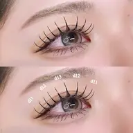 フラットラッシュ160本🤍* LED+¥1,100/ブラウン+¥550/LC.LDカール+¥550