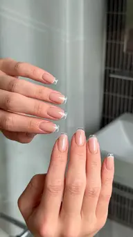 当日予約＋口コミ投稿限定✨【HAND】長さ出し＋クリアフレンチ[北堀江/心斎橋/駅近]