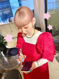 【ミニモ学割✨】【当日予約🆗】❤️‍🔥ブリーチありWカラー➕うる艶トリートメント❤️‍🔥