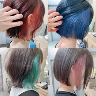 💎✨支持率No.1✨💎インナーカラー(ケアブリーチ)➕ダメージケア特化トリートメント＋カット