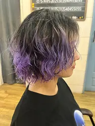 似合わせカット➕ふんわりパーマ⭐️