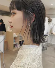 【インナーカラー◎⠀】（インナーブリーチ＋全体カラー)+選べるAujuashampoo