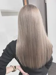 💫【ケアブリーチ込】💫 憧れの色味と艶ハイブリーチカラー 💖