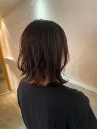 【期間限定ミニモ特別価格】カット＋艶カラー＋ヘッドスパ＋3ステップトリートメント