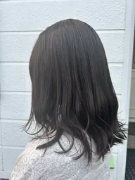 ブリーチなしフルワンカラー🩶