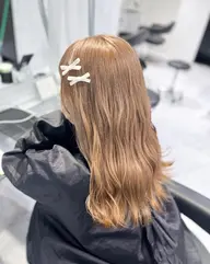 【🎀1日2名様限定🎀】ブリーチありなし選べるWカラー＋似合わせカラー診断🪄＋炭酸スパ＋コテ巻仕上げ🧸🕯