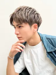 【メンズ限定】カット+カラー+1step トリートメント