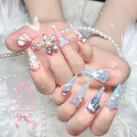 長さだしジェル10本アート・パーツつけ放題◆¥14900→¥13550 オフ無料