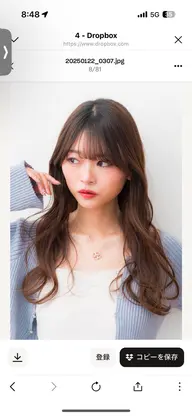 🎀‎🤍おしゃれコテ巻き(シャンプーブロー込み)🤍🎀似合うかわいいを引き出します！