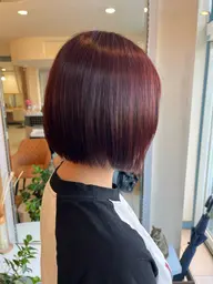 🍒ブリーチ無しワンカラー➕3stepトリートメント