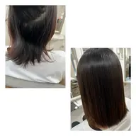 ダメージレス縮毛矯正&トリートメント