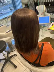 【最高級美髪コース】髪質改善カラー＋ヘアアイテム1つ